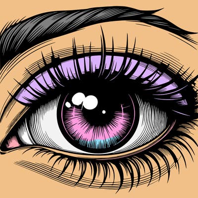 realistic eye