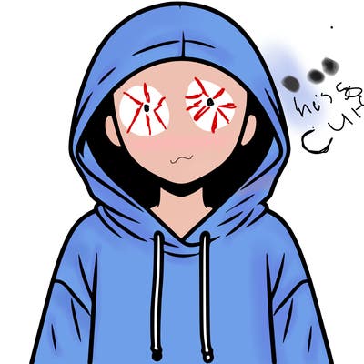 faceless girl in hoodie