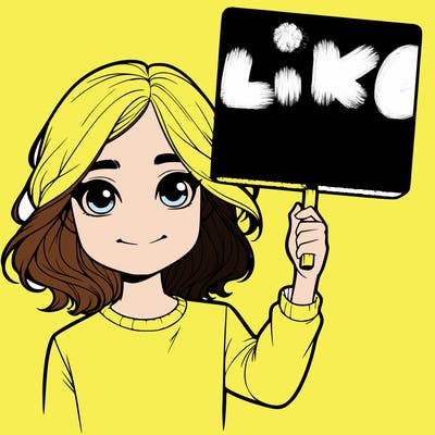 realistic girl holding up a sign