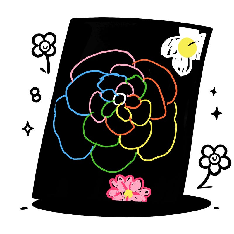 blank piece of paper.