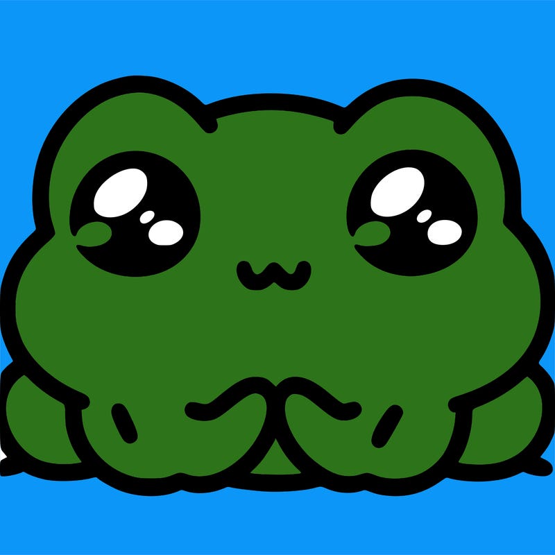 𝕔𝕦𝕥𝕖 𝕗𝕣𝕠𝕘 𝕨𝕚𝕥𝕙 𝕓𝕝𝕦𝕤𝕙