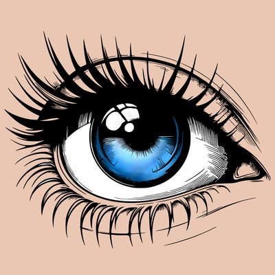 realistic eye
