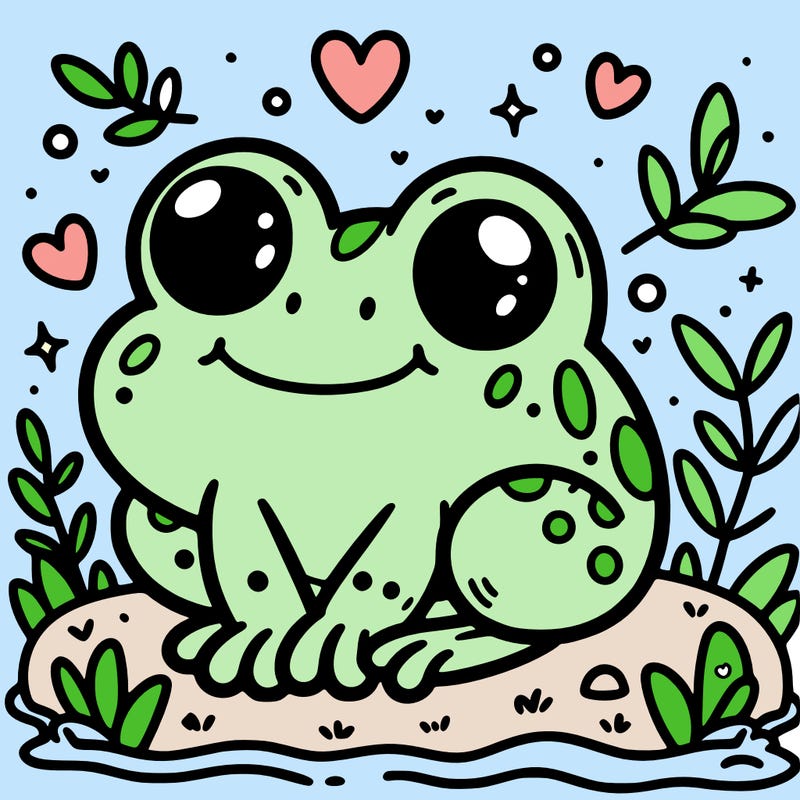 cute frog
