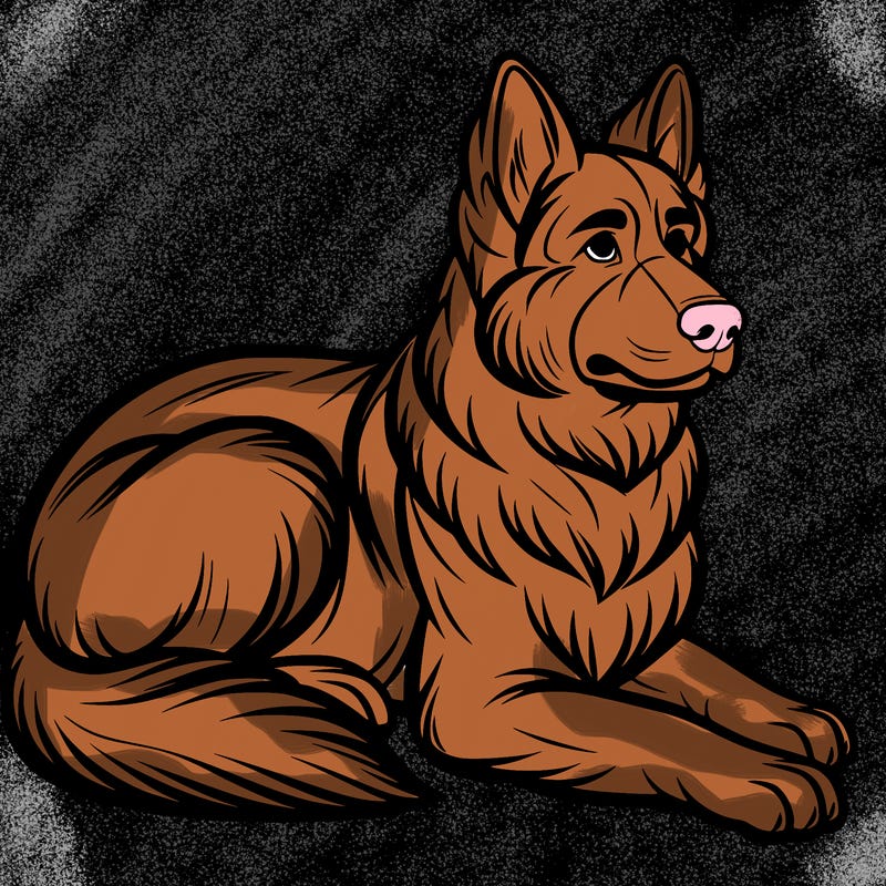 german shepard dog