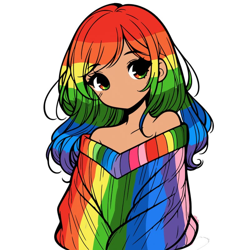 shy pretty girl wearing a sweater that is falling off one shoulder portrait