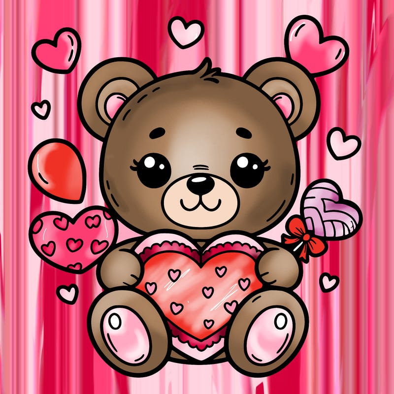 teddy bear for valentine’s day