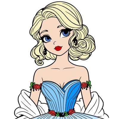 a pretty elegant lady