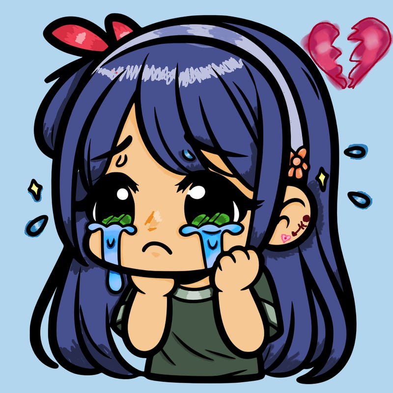 girl crying