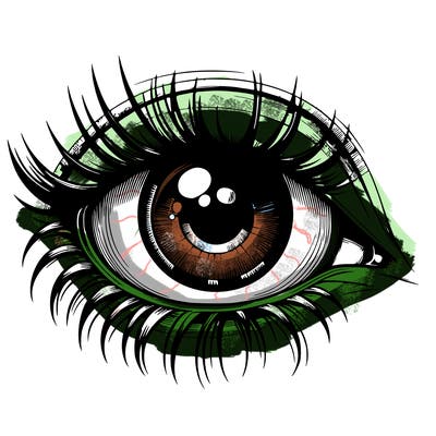 realistic eye