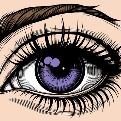 realistic eye