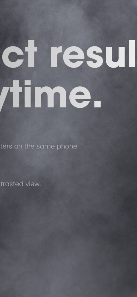 Meat°it 3 Meat Thermometer - Texte superposé sur un fond sombre et fumé mettant en évidence des résultats de cuisson parfaits avec l'application de thermomètre Meat it 3.