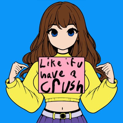 girl holding a blank sign in a long sleeve crop top