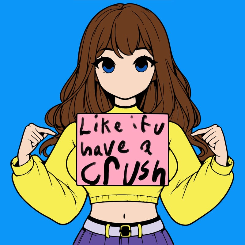 girl holding a blank sign in a long sleeve crop top