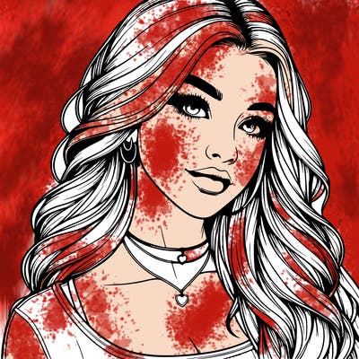 detailed realistic girl