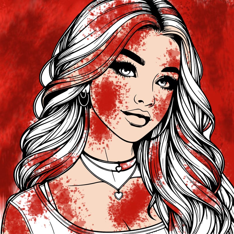 detailed realistic girl