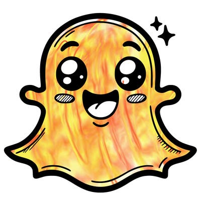 regular snapchat logo