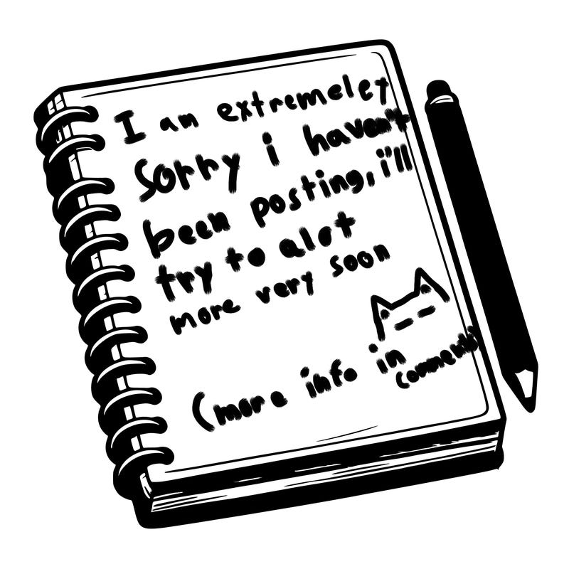 realistic blank sketch pad