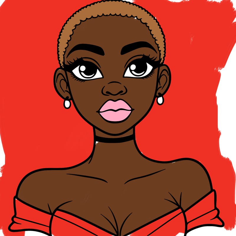 black woman