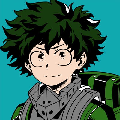 deku anime my hero academia