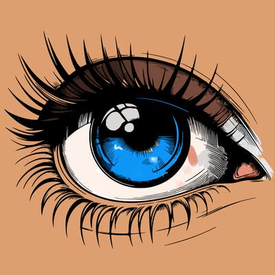 realistic eye