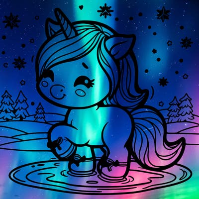 unicorn on ice