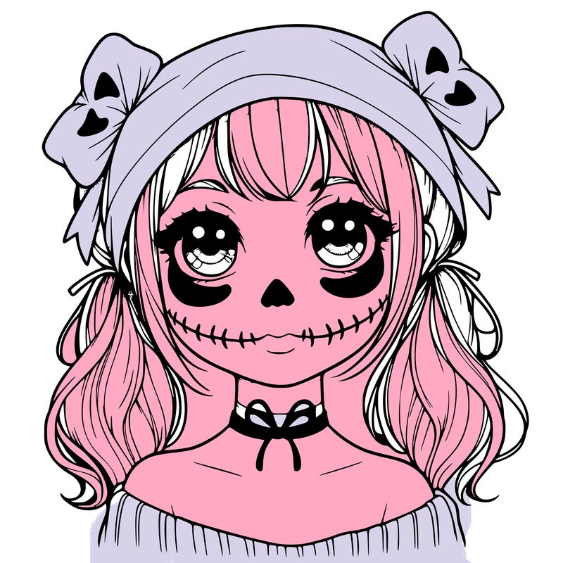 realistic girl halloween