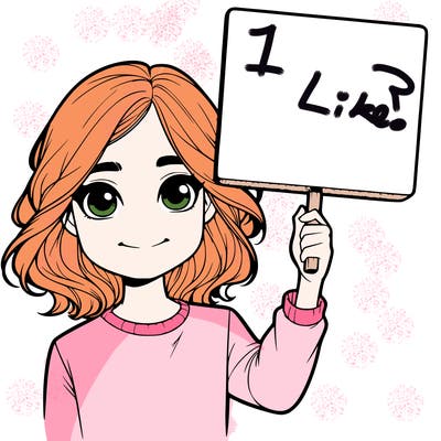 realistic girl holding up a sign