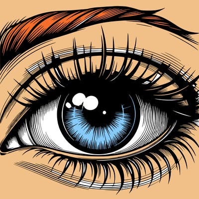 realistic eye