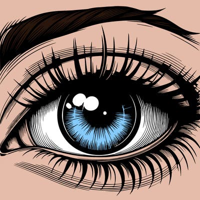realistic eye