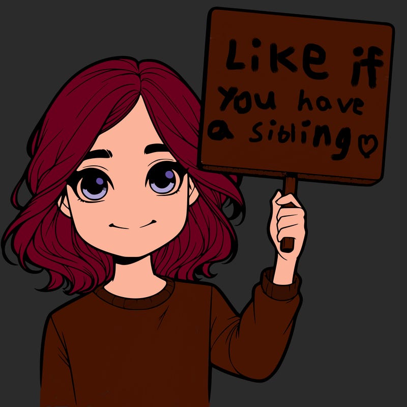 realistic girl holding up a sign