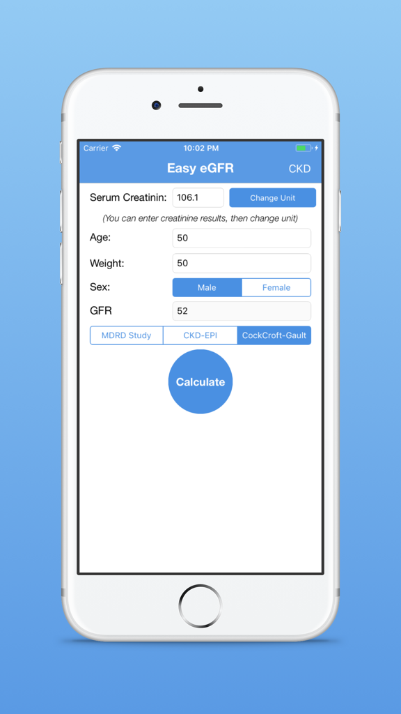Easy eGFR - Medical App | MWM