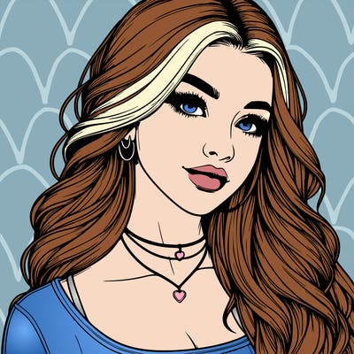 detailed realistic girl