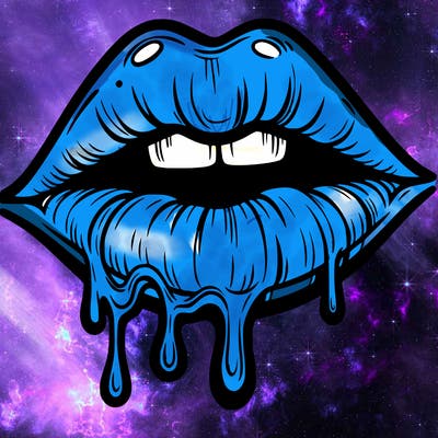 lips that look realistic and drip