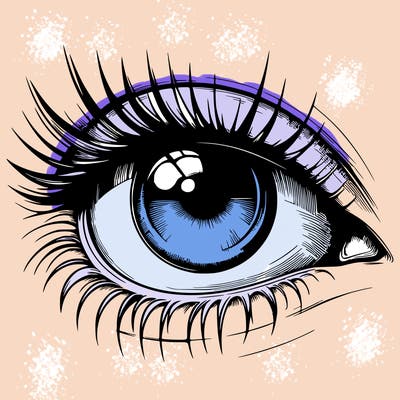realistic eye