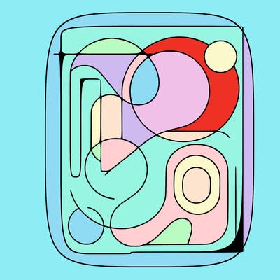 minimalist realistic abstract art