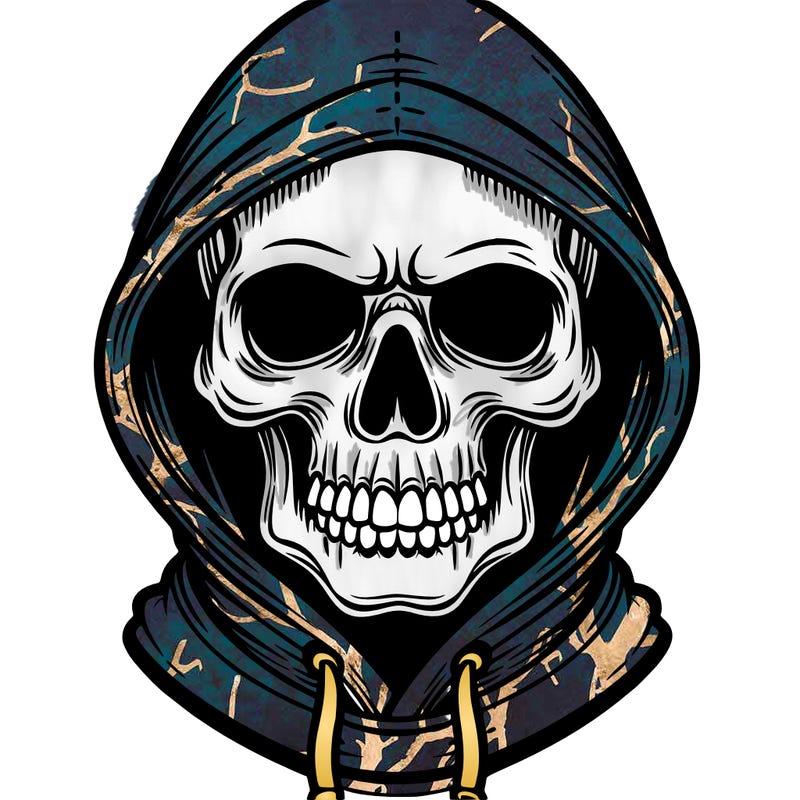 skull hoodie