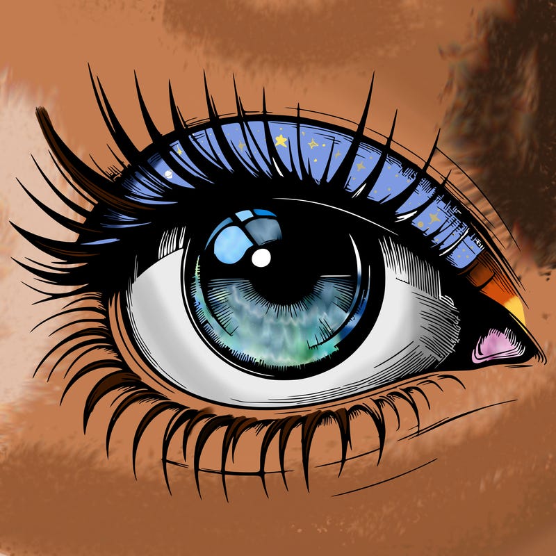 realistic eye