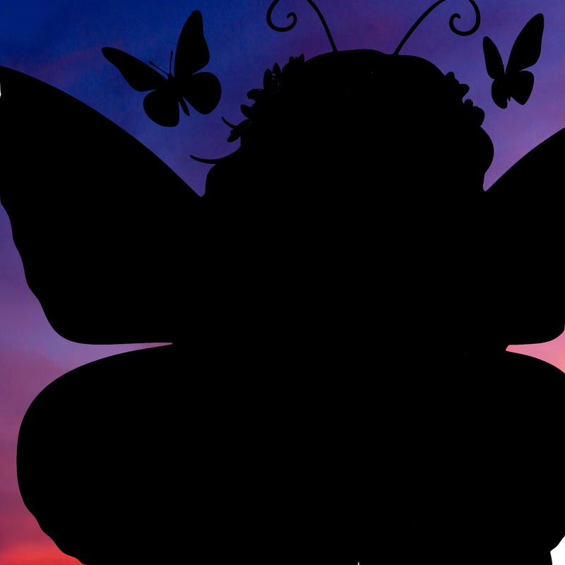 butterfly fairy realistic girl