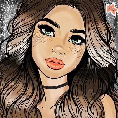 beautiful realistic girl