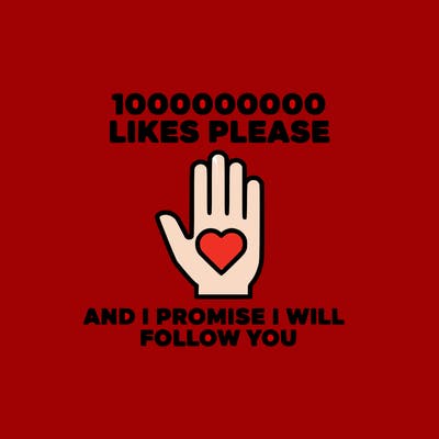 100000000000 likes please and i promise i will follow you