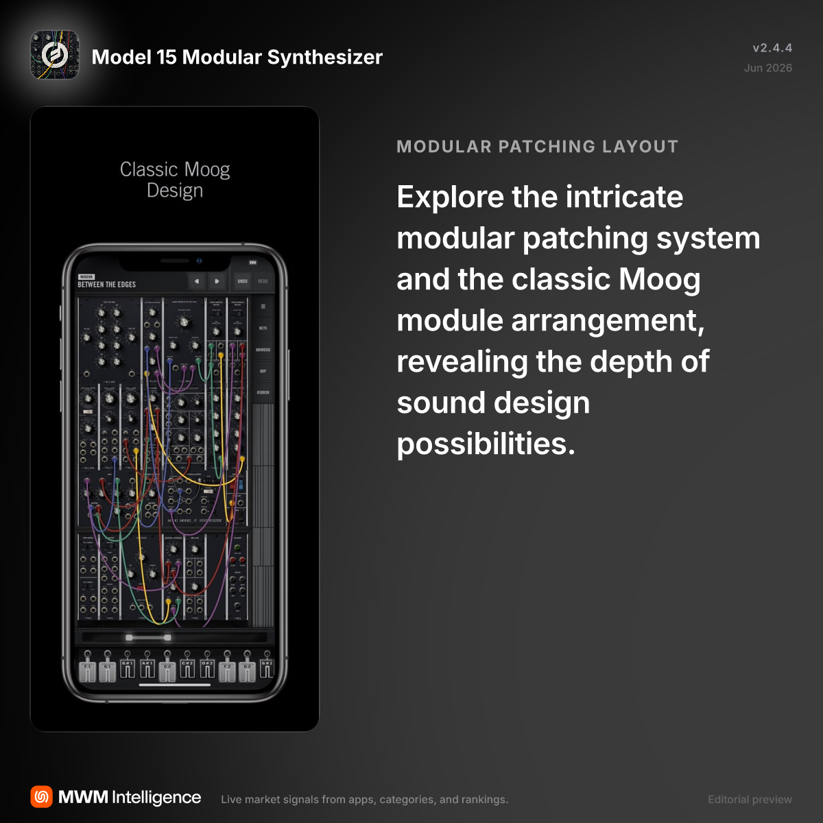 Model 15 Modular Synthesizer - Music App | MWM