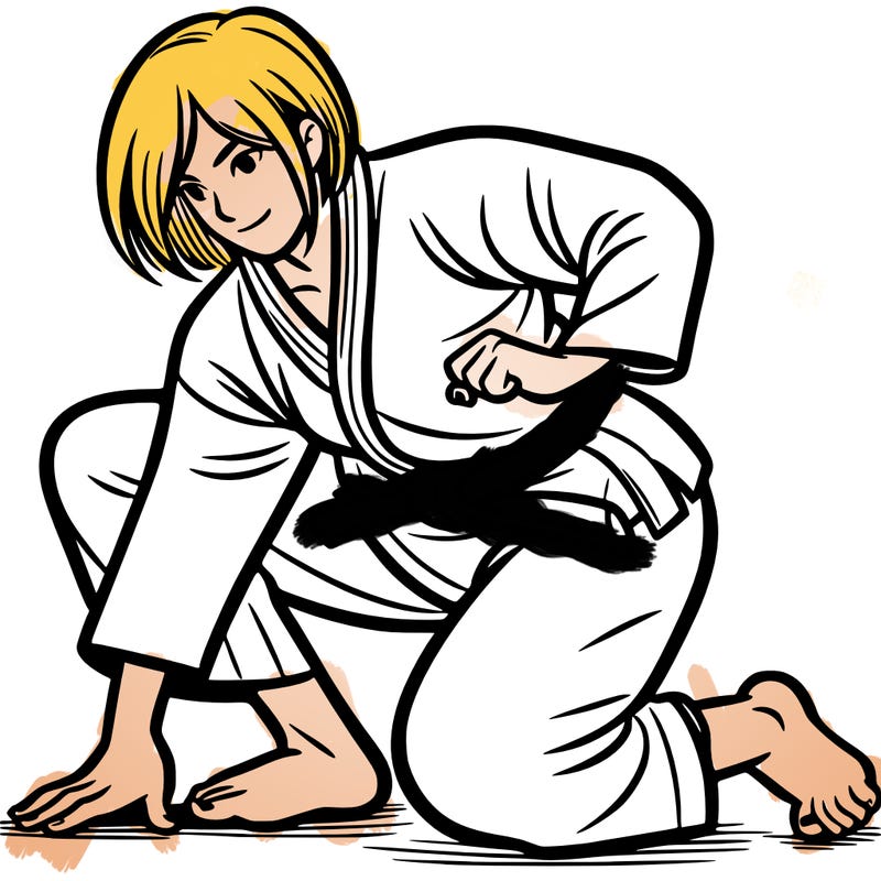judo woman