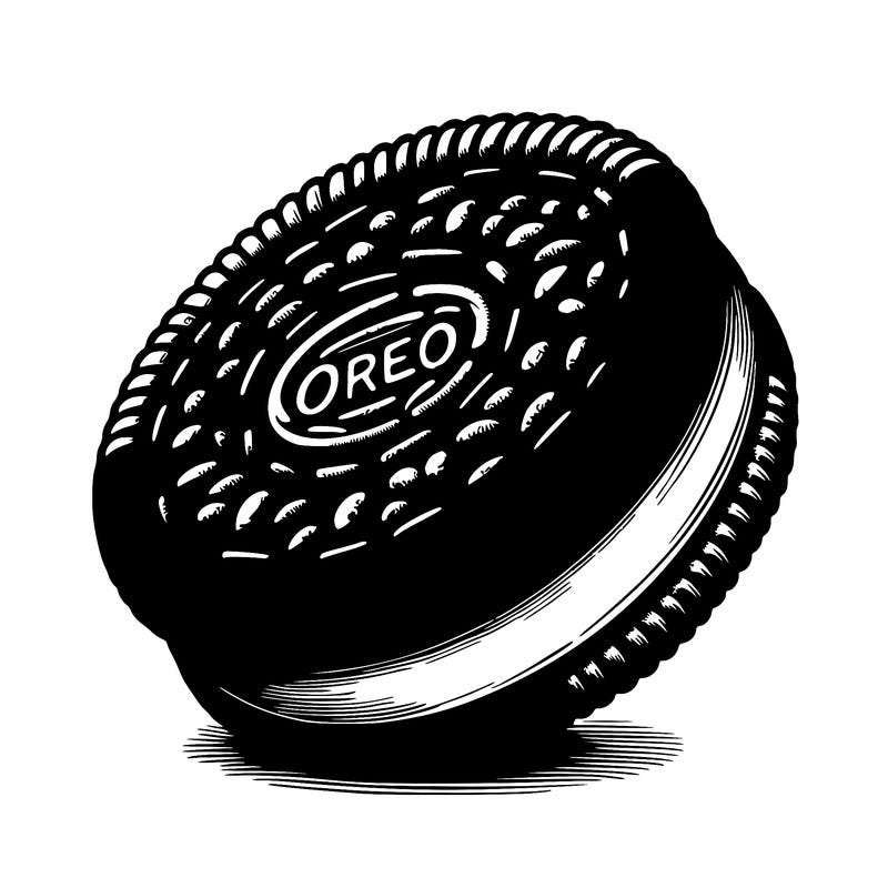 realistic oreo