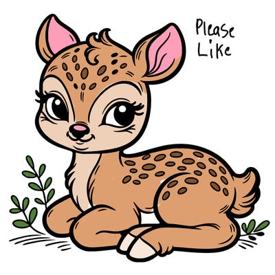 baby deer