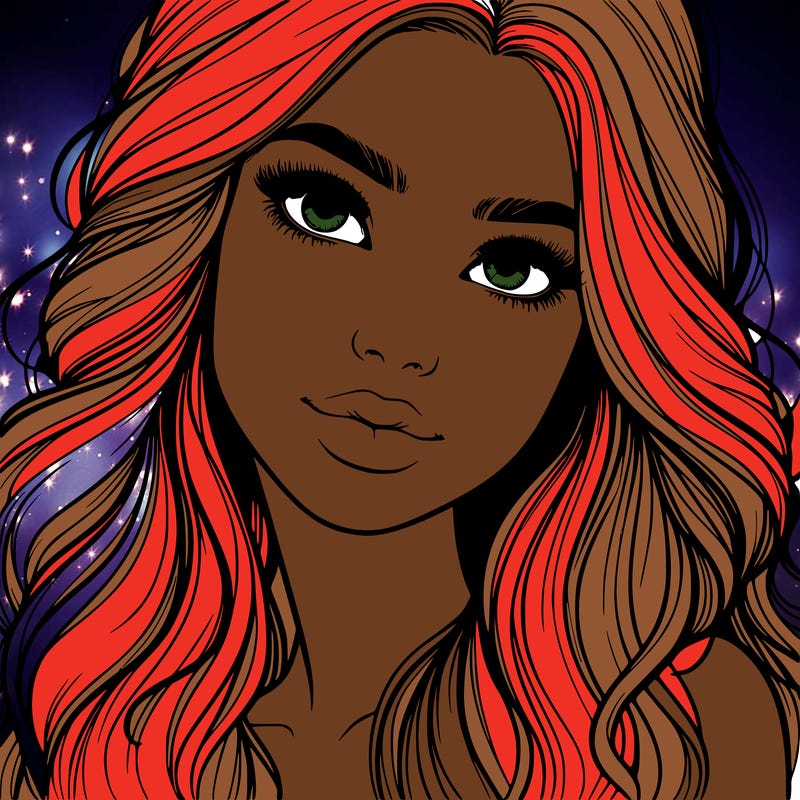 beautiful realistic girl