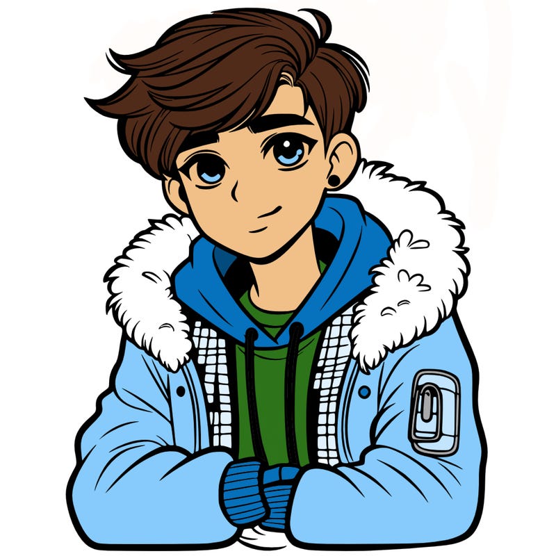 stylish teenager