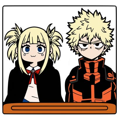 toga form my hero academia with dabi