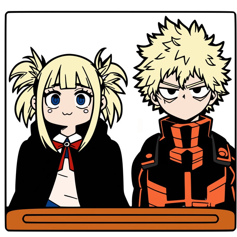 toga form my hero academia with dabi