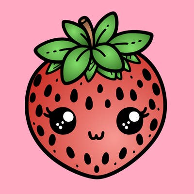 cute strawberry