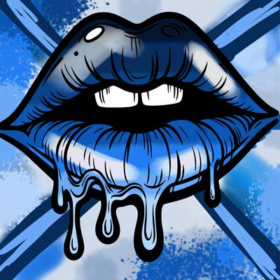 lips that look realistic and drip